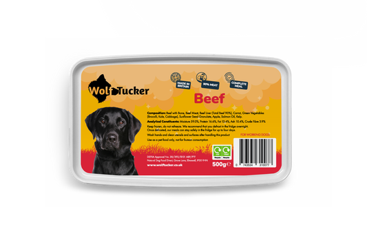 Wolf Tucker Working Dog Beef Meal - 1kg