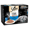 SHEBA Sauce Collection Adult Cat Food Fish Selection 48 Pack, 85g