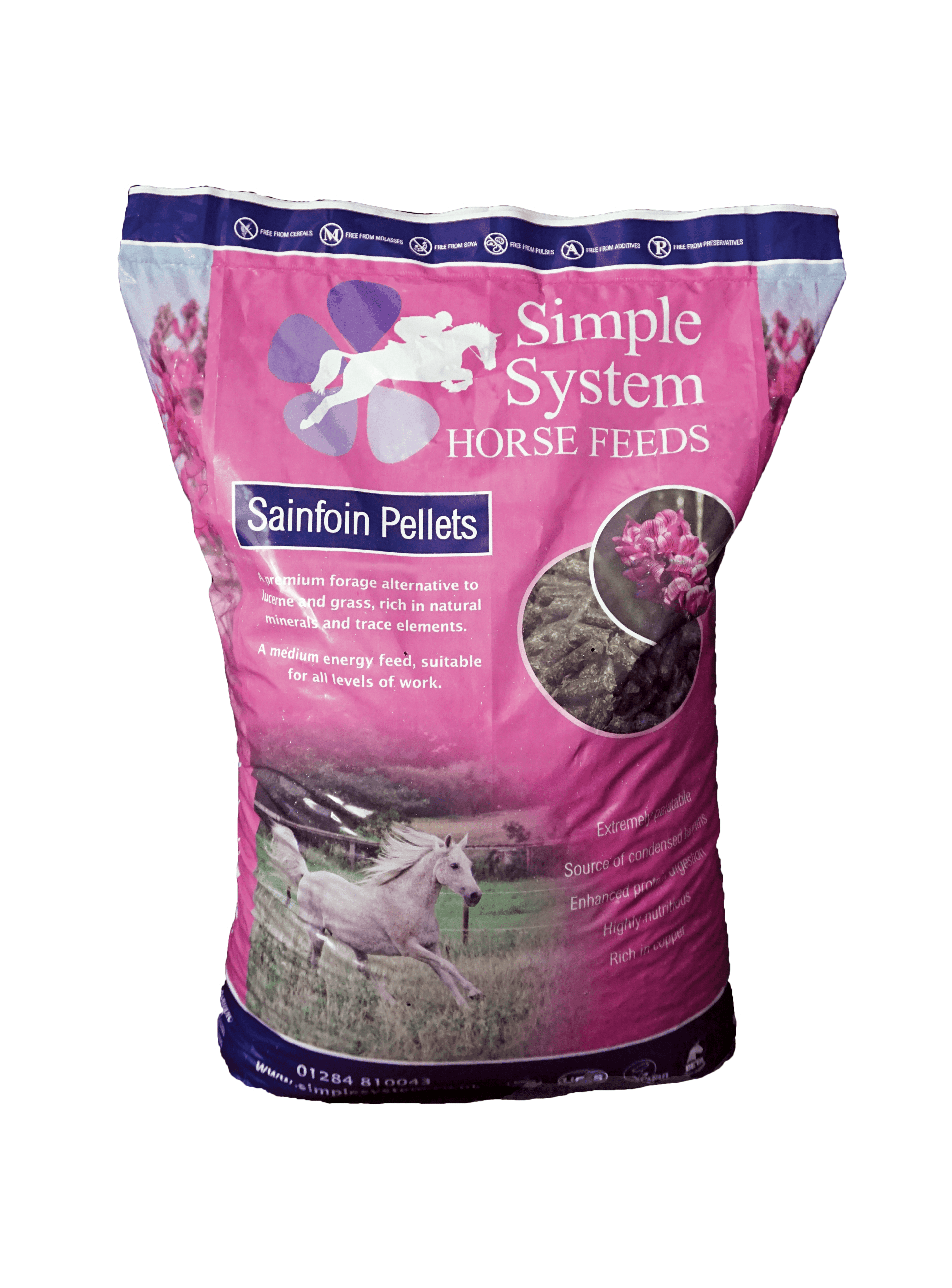 Simple System Sainfoin Pellets 20kg