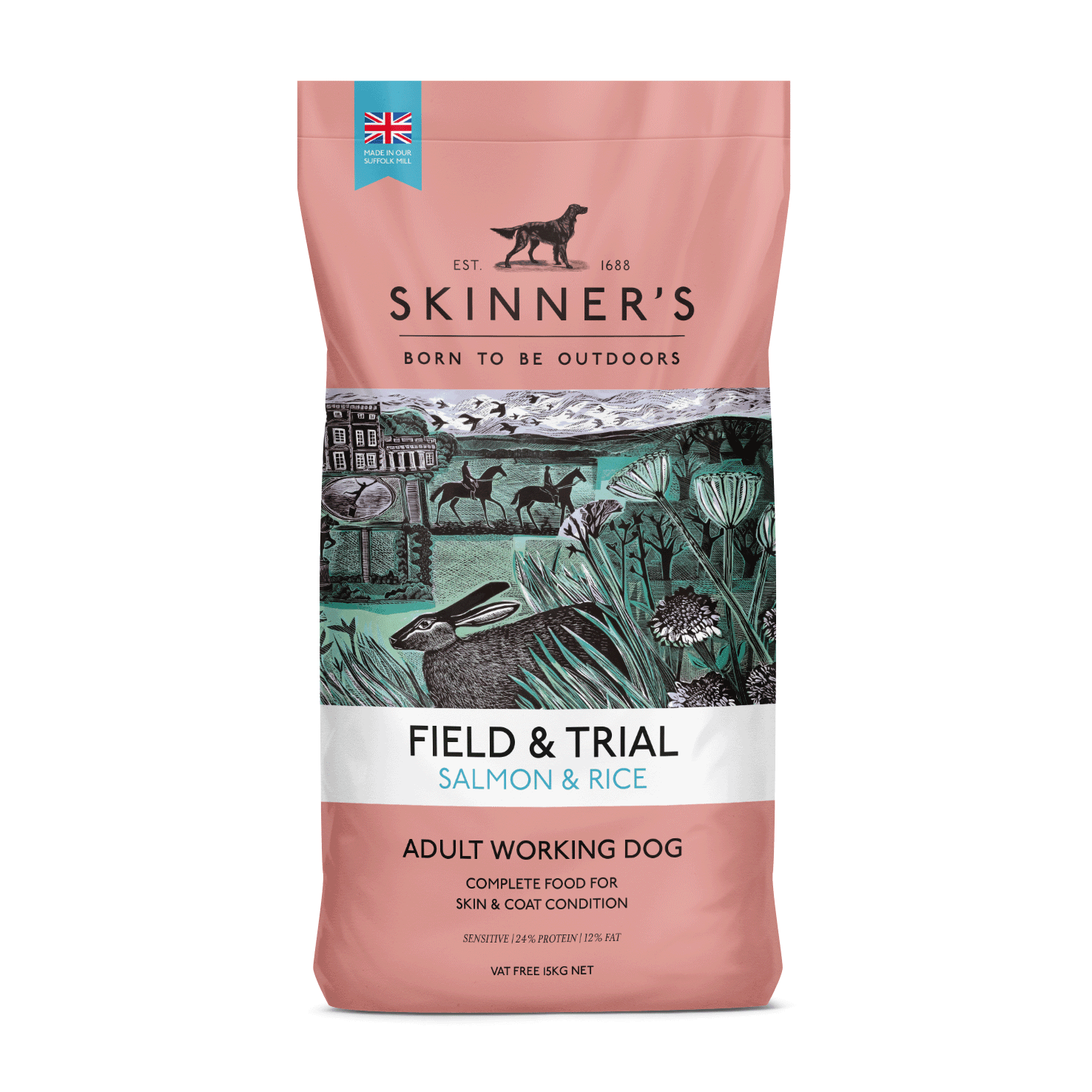 Skinners Field & Trial Adult Salmon & Rice 2.5kg