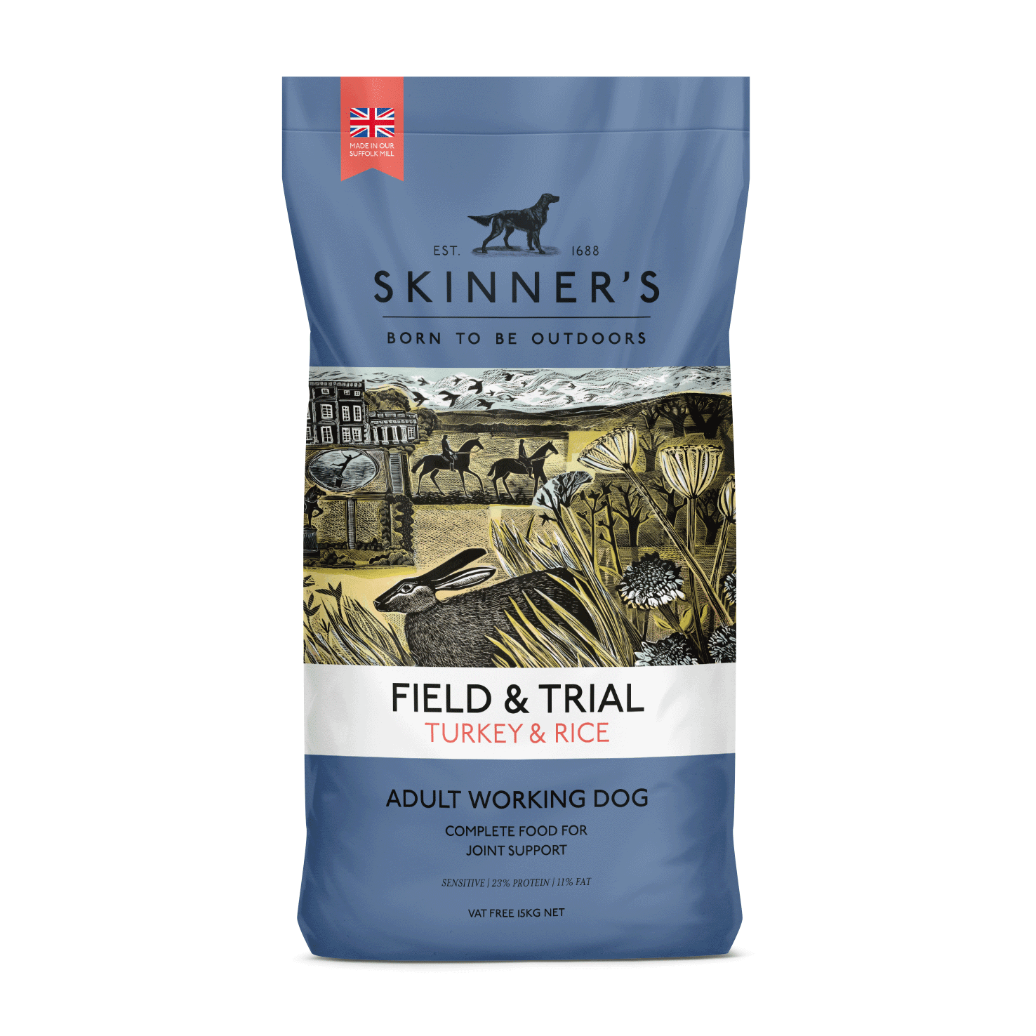 Skinners Field & Trial Adult Turkey & Rice 2.5kg