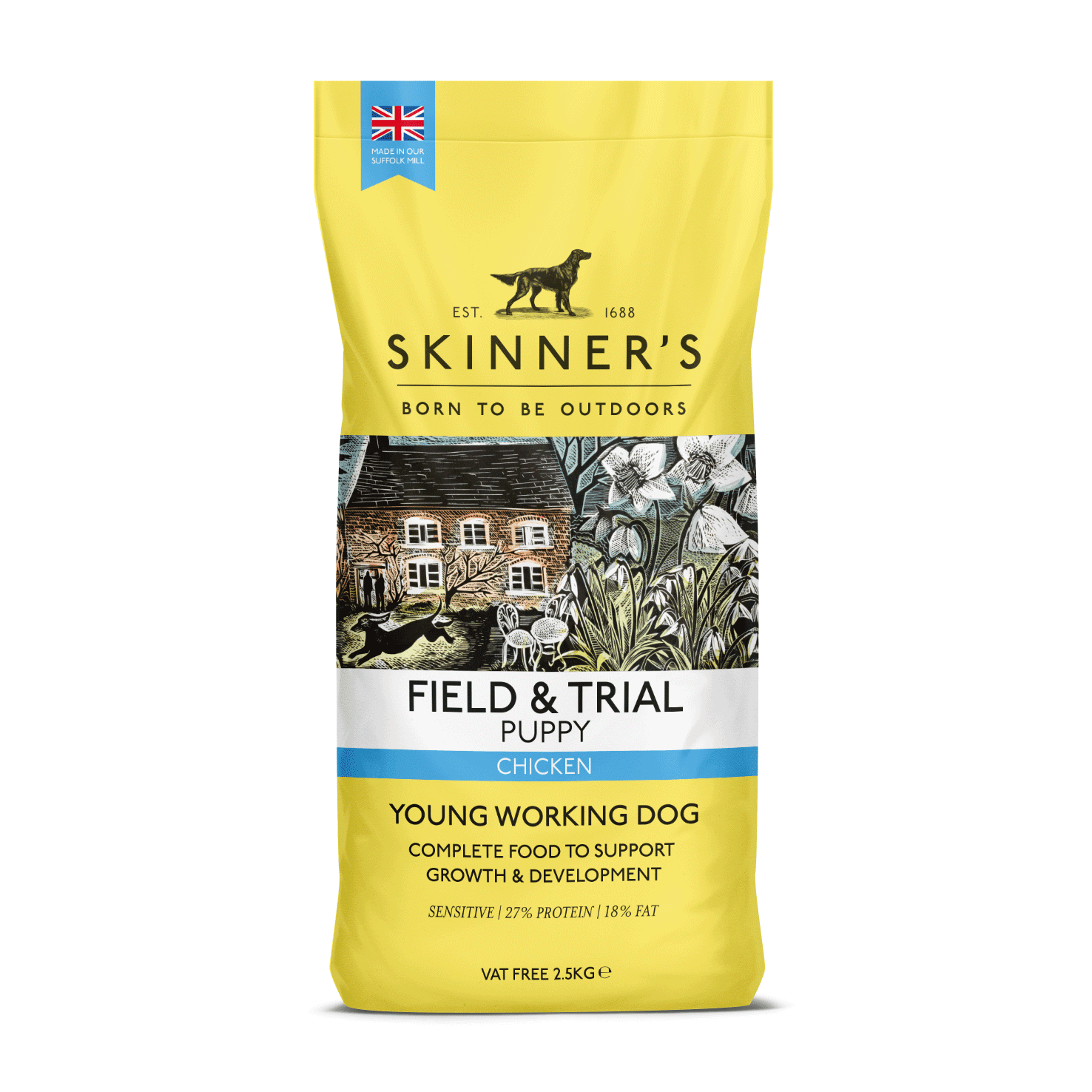 Skinners Field & Trial Puppy Chicken 2.5kg