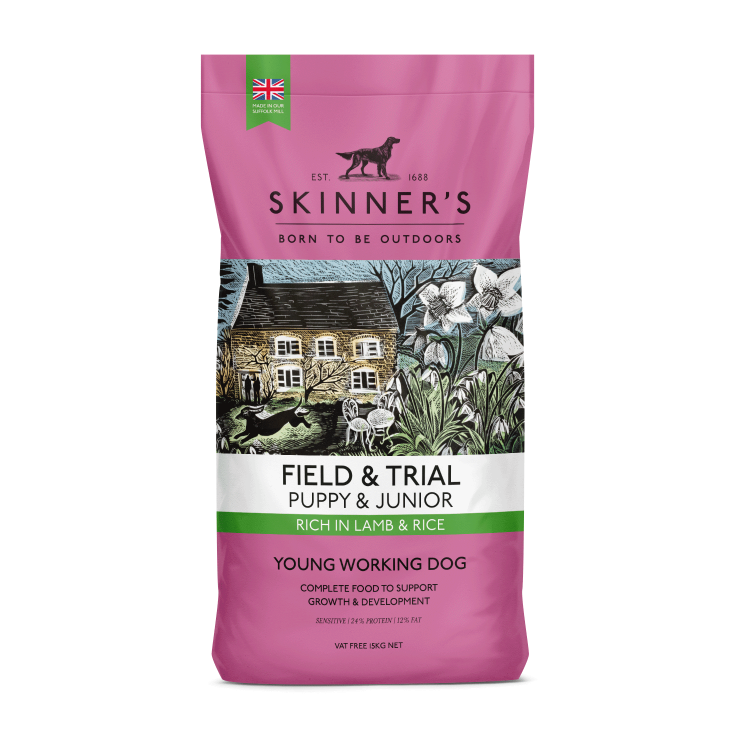 Skinners Field & Trial Puppy Lamb & Rice 2.5kg