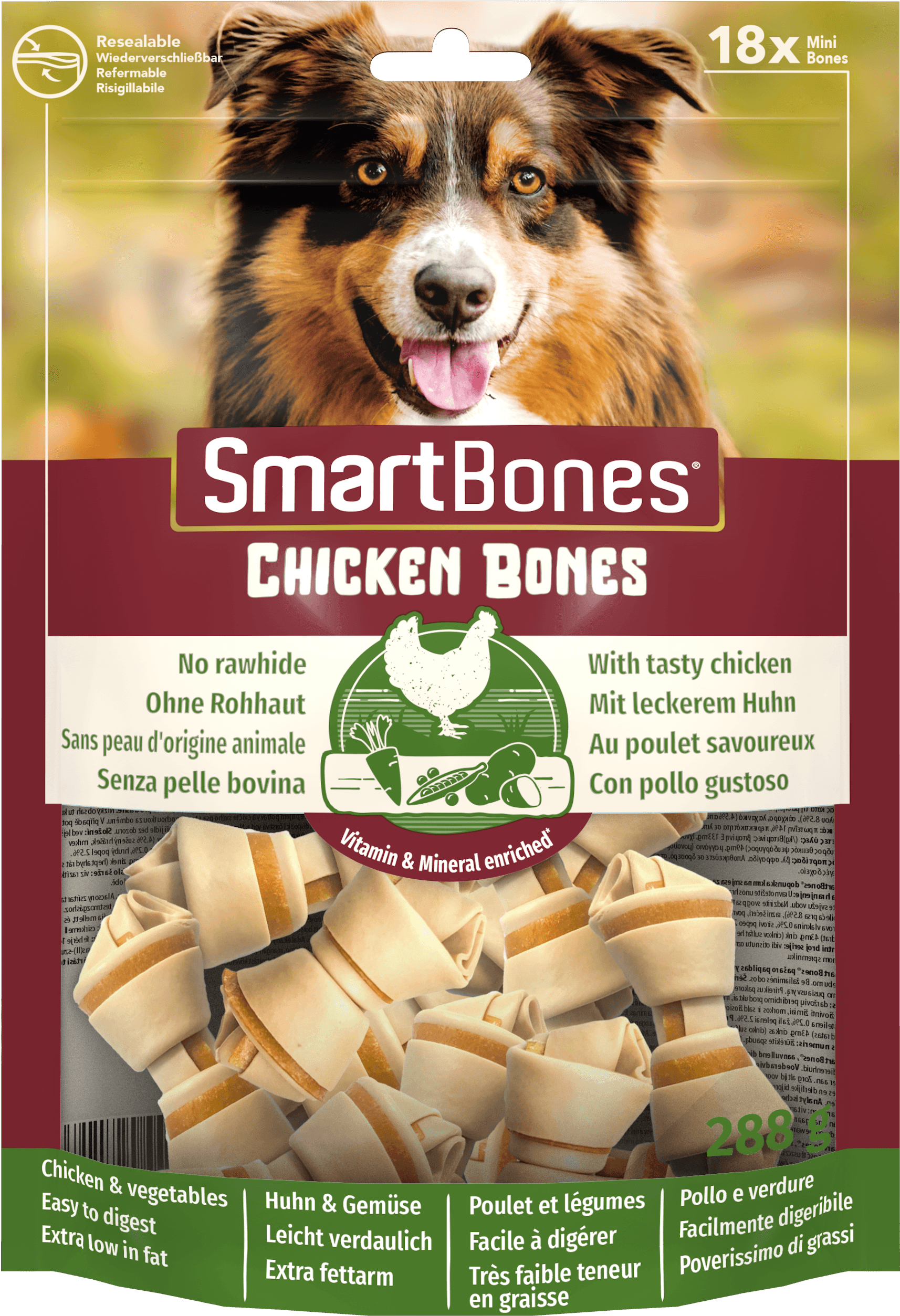 SmartBones Chicken Mini 18pc