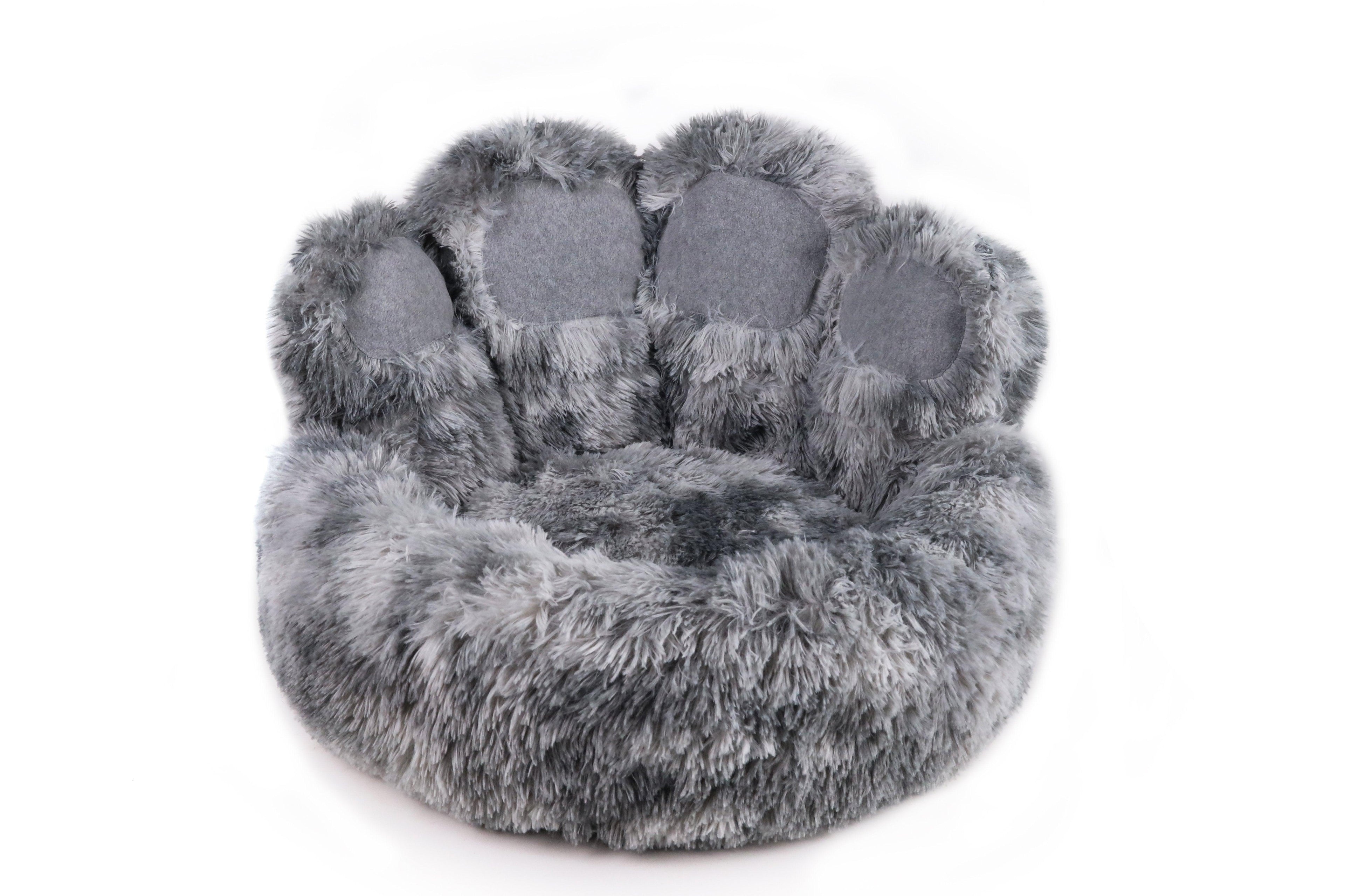 Snug & Cosy Anti Anxiety Paw Donut Grey