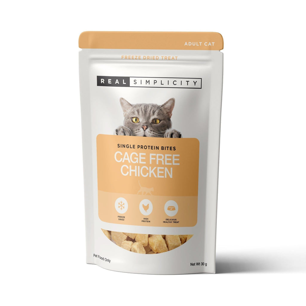 Real Simplicity Freeze Dried Single Protein Treats Farm Raised Chicken 30g