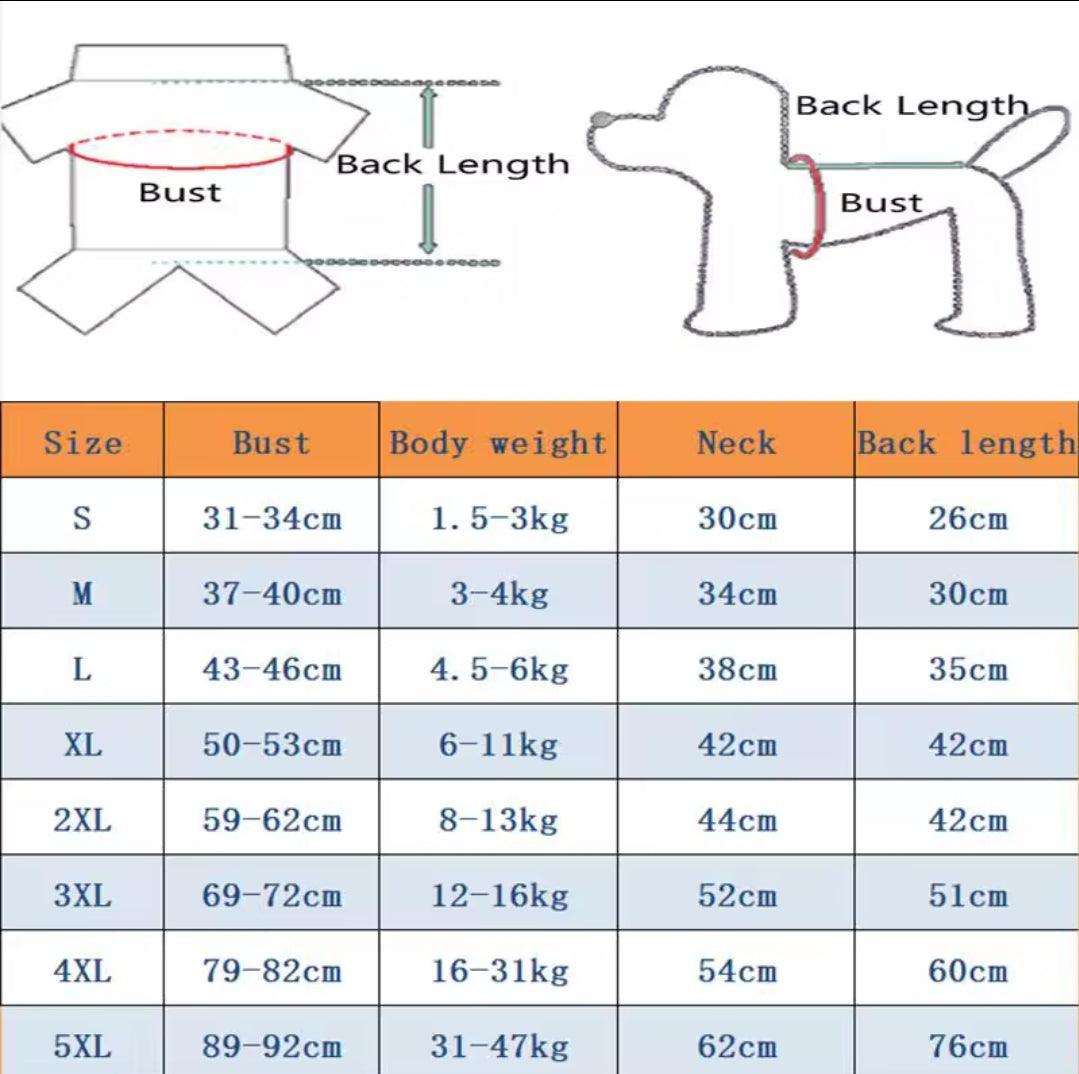 USA Waterproof Dog Coat