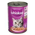 Whiskas 1+ Adult Salmon in Jelly Tins 400g