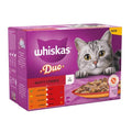 Whiskas Adult 1+ Duo Meaty Combos in Jelly 12x85g