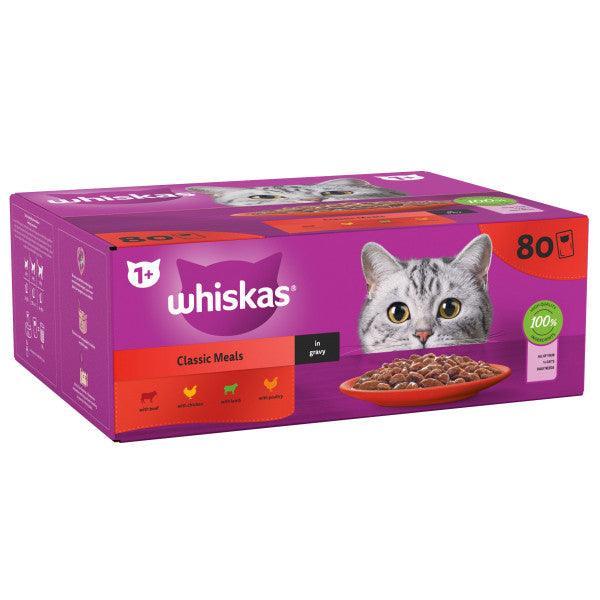 Whiskas Adult 1+ Meaty Meals in Gravy 85g
