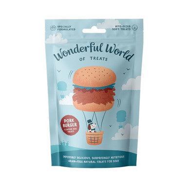Wonderful World of Treats Pulled Pork Burger 50g