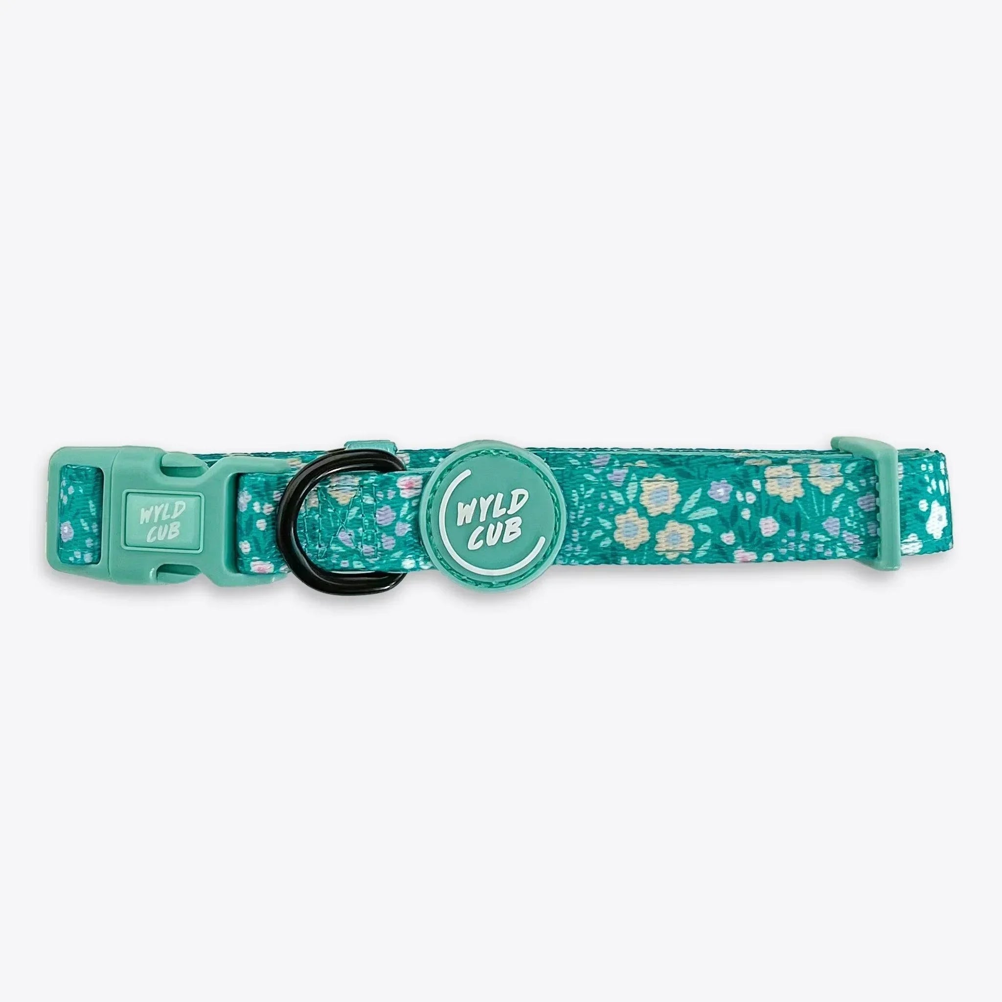 Wyld Cub - Adjustable Dog Collar: Notting Hill Mint