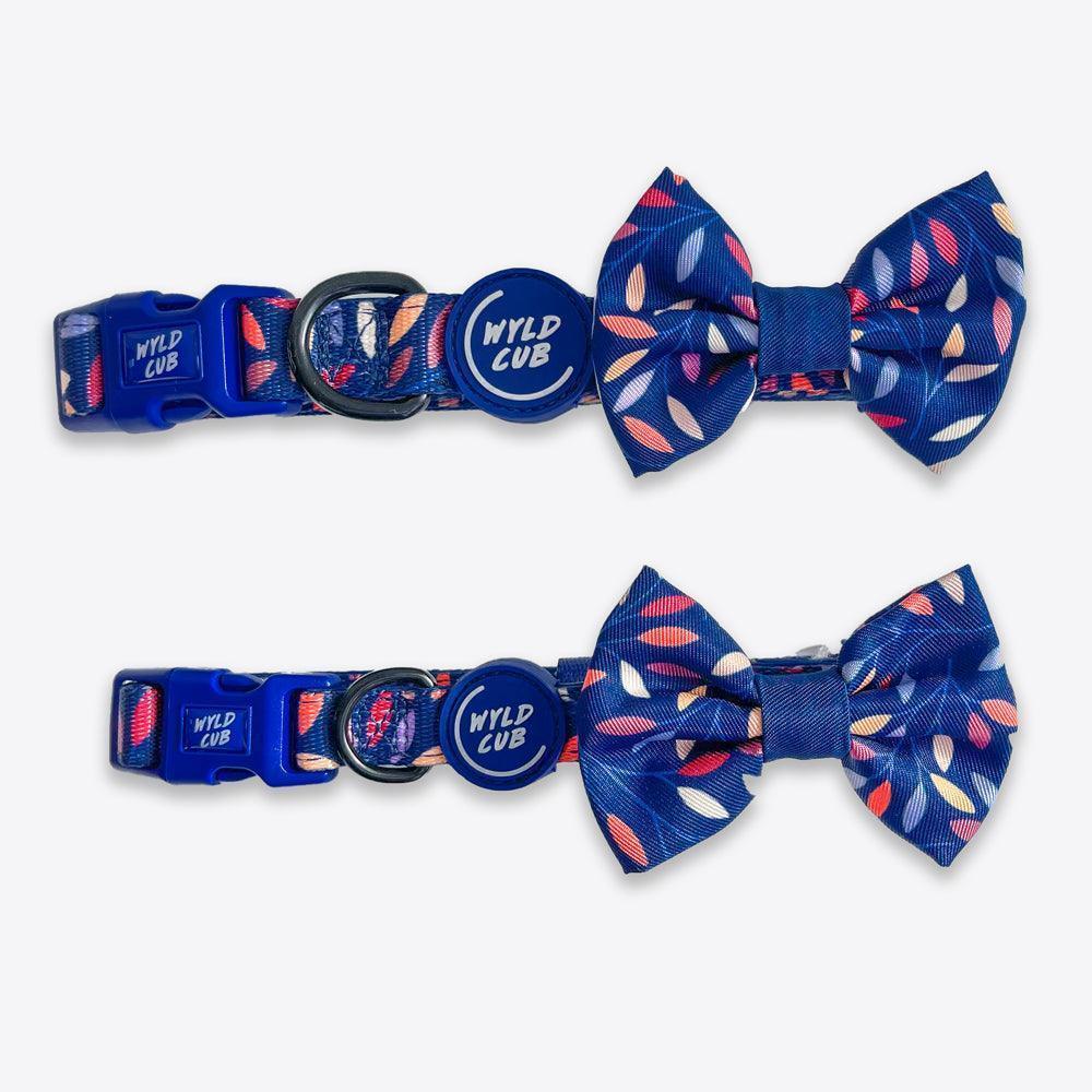 Wyld Cub - Dog Bow Tie: Hampstead Moonlight